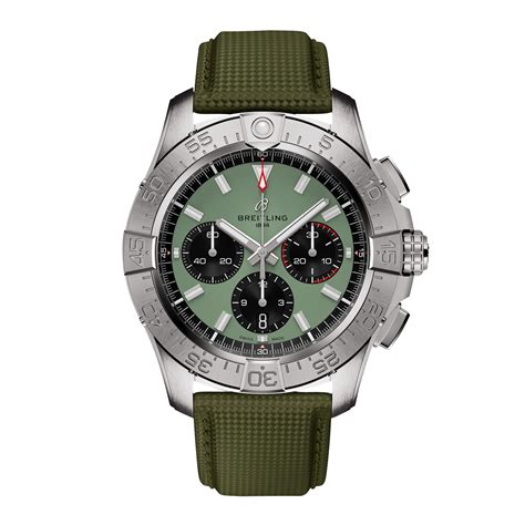 breitling gold green|Breitling avenger green.